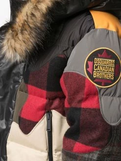 Dsquared2 doudoune à empiècements contrastants