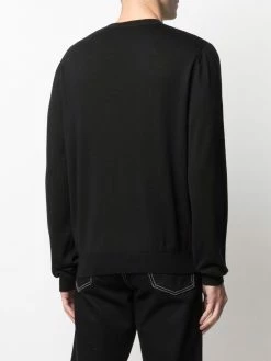 Dsquared2 Pull en laine à slogan imprimé Soldes En Ligne pulls homme 10 Dsquared2 pull en laine à slogan imprimé