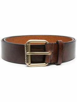Dsquared2 ceinture en cuir à logo embossé