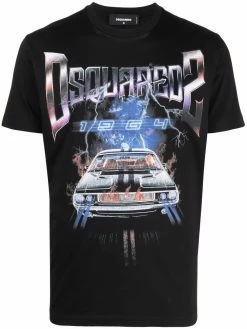 Dsquared2 t-shirt à logo imprimé