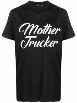 Dsquared2 t-shirt Mother Trucker en coton