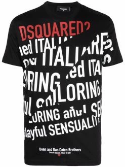 Dsquared2 t-shirt à logo imprimé