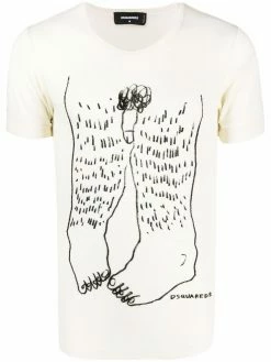 Dsquared2 t-shirt à imprimé graphique