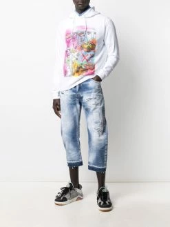 Dsquared2 hoodie à imprimé graphique