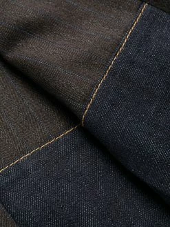 Dsquared2 pantalon de costume à empiècements contrastants