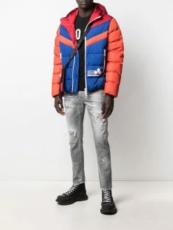 Dsquared2 doudoune à logo imprimé