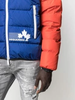 Dsquared2 doudoune à logo imprimé