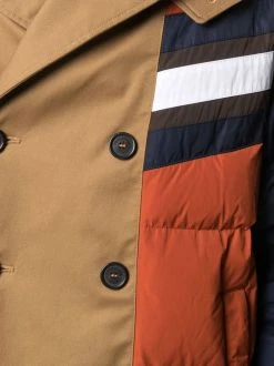 Dsquared2 manteau à empiècements contrastants