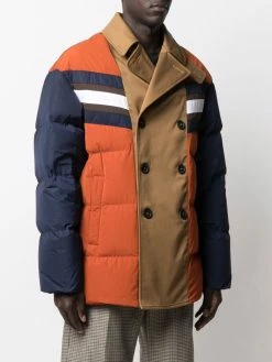 Dsquared2 manteau à empiècements contrastants