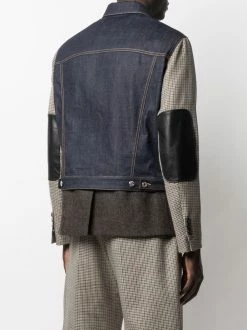 Dsquared2 veste en jean à empiècements contrastants