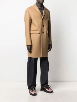 Dsquared2 manteau mi-long à simple boutonnage