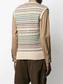 Dsquared2 Pull sans manches à chevrons Prix Dégriffé pulls homme 10 Dsquared2 pull sans manches à chevrons