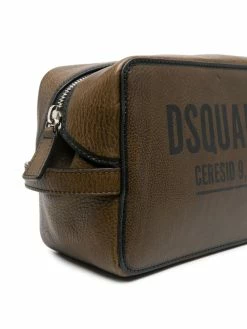 Dsquared2 trousse de toilette à logo imprimé
