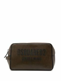 Dsquared2 trousse de toilette à logo imprimé