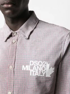 Dsquared2 chemise à carreaux