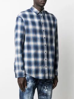 Dsquared2 chemise à carreaux