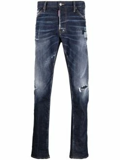 Dsquared2 jean slim à détail de patch