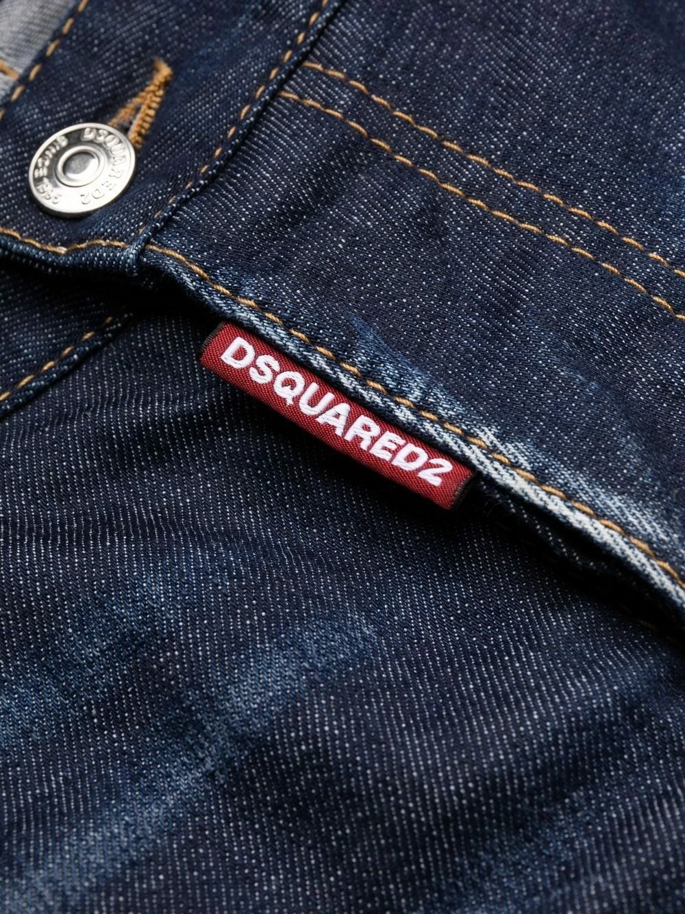 Dsquared2 Jean slim à détail de patch Prix Exclusifs jeans regular & jeans droits homme 8 Dsquared2 jean slim à détail de patch