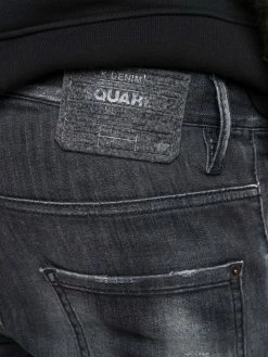 Dsquared2 jean skinny à détails effilochés