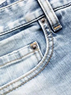 Dsquared2 jean slim à détails effilochés