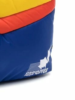 Dsquared2 sac à dos matelassé colour block