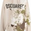 Dsquared2 Hoodie à effet taches de peinture Prix Malin hoodies homme 2 Dsquared2 hoodie à effet taches de peinture