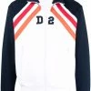 Dsquared2 sweat zippé à logo appliqué