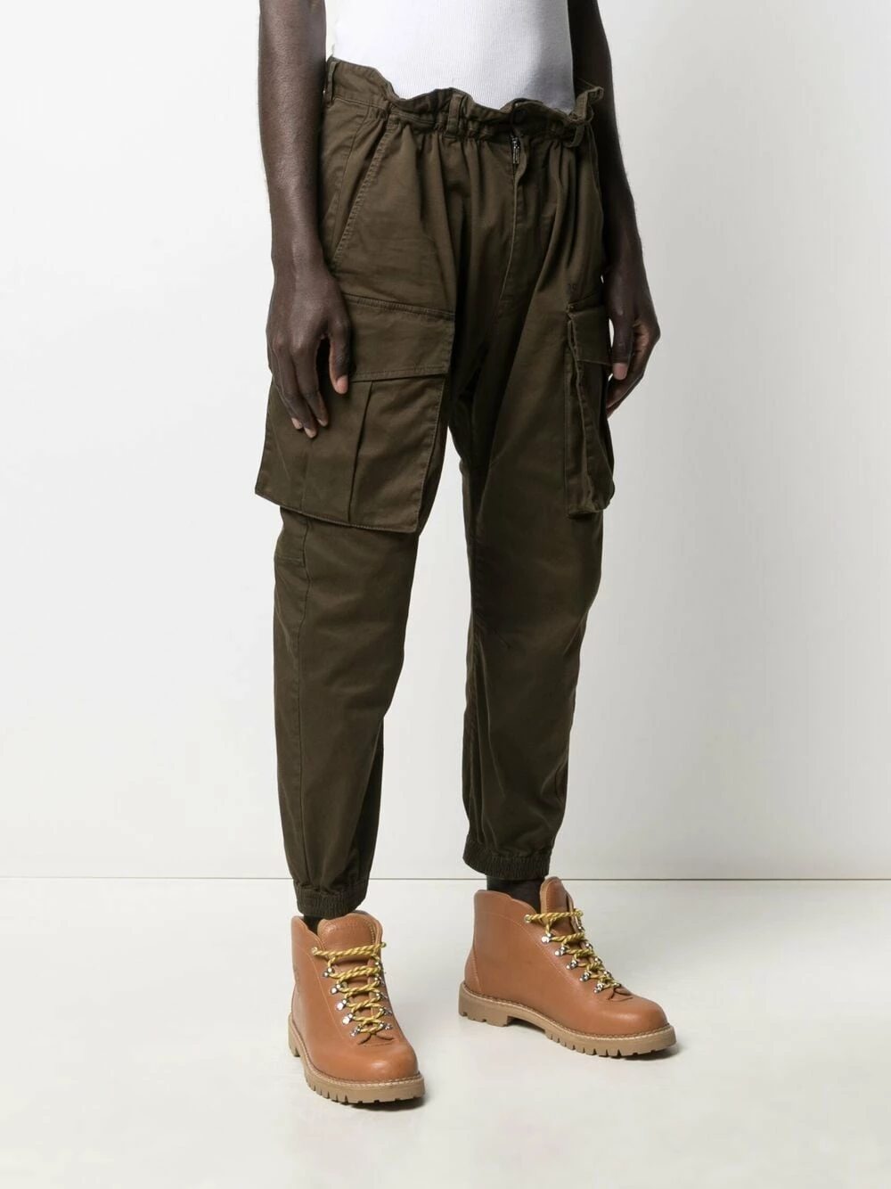 Prix Raisonnable Dsquared2 Pantalon fuselé à poches cargo pantalons de survêtement homme 5 Dsquared2 pantalon fuselé à poches cargo