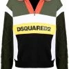 Dsquared2 pull zippé à logo imprimé