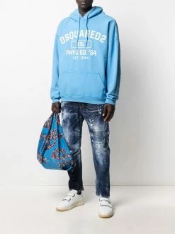 Dsquared2 hoodie à logo imprimé