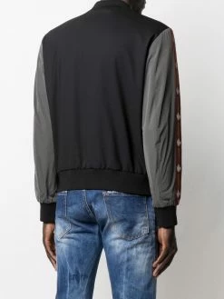 Dsquared2 veste bomber à bords rayés