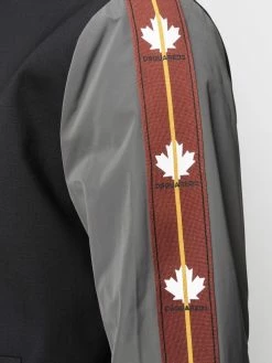 Dsquared2 veste bomber à bords rayés