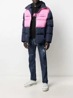 Dsquared2 doudoune à empiècements contrastants