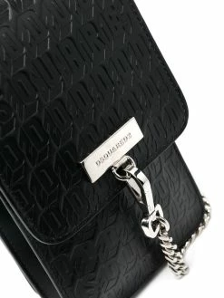 Dsquared2 sacoche à logo embossé