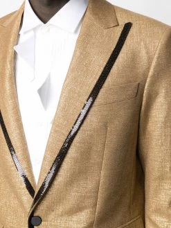 Dsquared2 blazer à bords contrastants