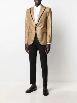 Dsquared2 blazer à bords contrastants