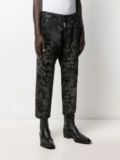 Dsquared2 jean à ornements en cristal