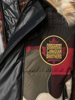 Dsquared2 doudoune matelassée à design à empiècements