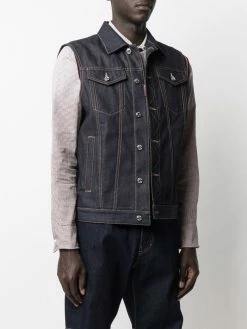 Dsquared2 veste en jean à design à empiècements