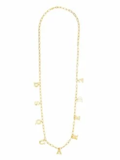 Dsquared2 collier à breloques logo ornées de cristaux