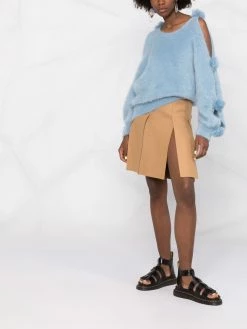 Dsquared2 jupe plissée à fente