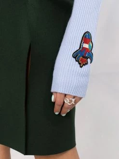 Dsquared2 pull nervuré à patch