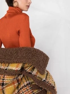 Dsquared2 haut en soie nervuré