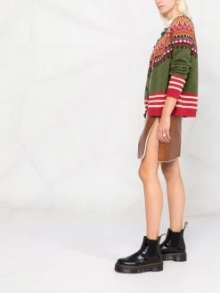 Dsquared2 cardigan en maille Fair Isle