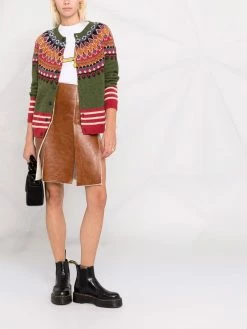 Dsquared2 cardigan en maille Fair Isle