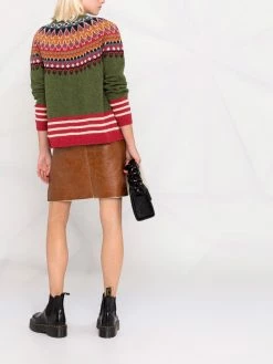 Dsquared2 cardigan en maille Fair Isle