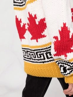 Dsquared2 pull en maille intarsia