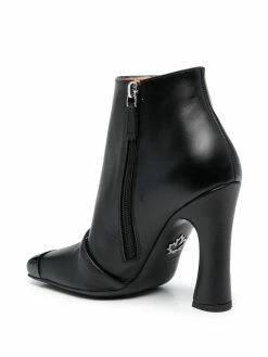 Dsquared2 bottines à bout carré