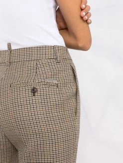 Dsquared2 pantalon court à motif pied-de-poule