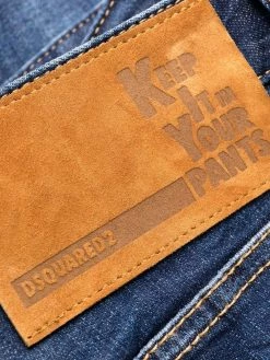 Dsquared2 pantalon court orné de plumes